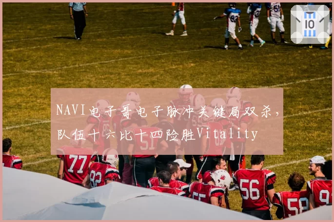 NAVI电子哥电子脉冲关键局双杀，队伍十六比十四险胜Vitality